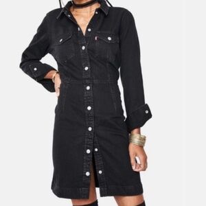 Levi’s Black Denim Dress